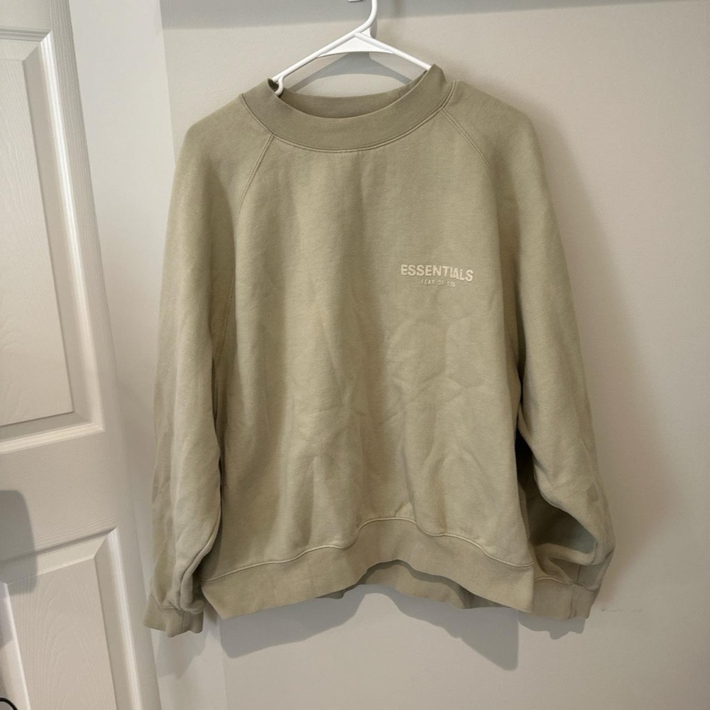 Essentials Sea Foam Crewneck